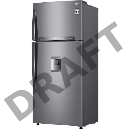 Холодильник LG GN-F702HMHU серебристый (двухкамерный)