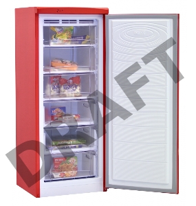 Морозильная камера Nordfrost DF 165 RAP красный