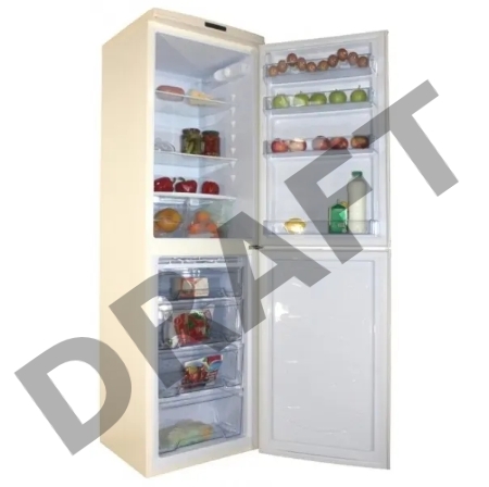 Холодильник DON R-296 BE, бежевый мрамор