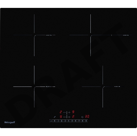 Индукционная варочная панель Weissgauff HI 641 BSC 60 см