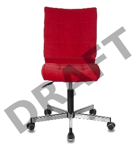 Кресло Бюрократ CH-330M/VELV88 красный Velvet 88 крестовина металл