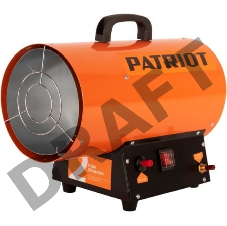 Тепловая пушка газовая Patriot GS 12 красный