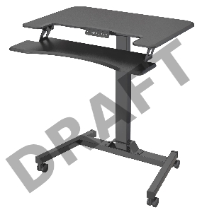 Стол для ноутбука Cactus VM-FDE103 столешница МДФ черный 91.5x56x123см (CS-FDE103BBK)