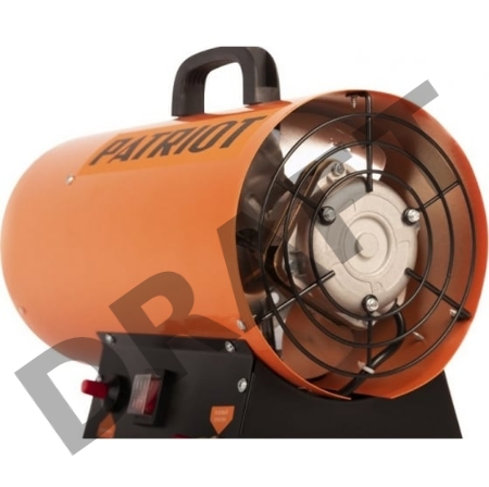 Тепловая пушка газовая Patriot GS 12 красный