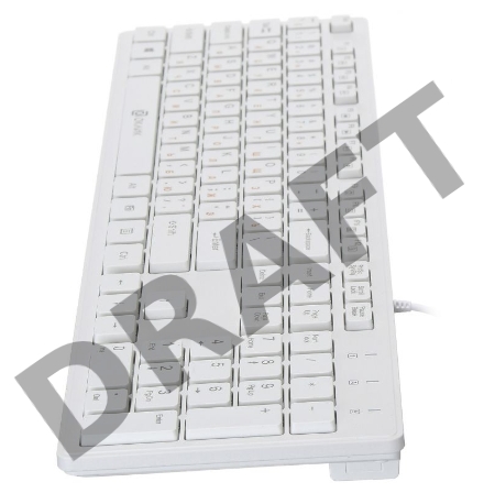 Клавиатура Oklick 500M белый USB slim Multimedia
