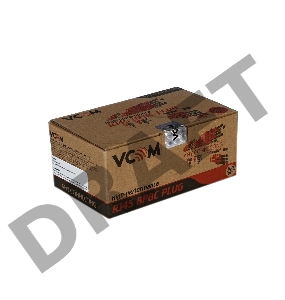 Коннектор RJ-45 для FTP кабеля 5 кат. экранированный VCOM, 100шт,