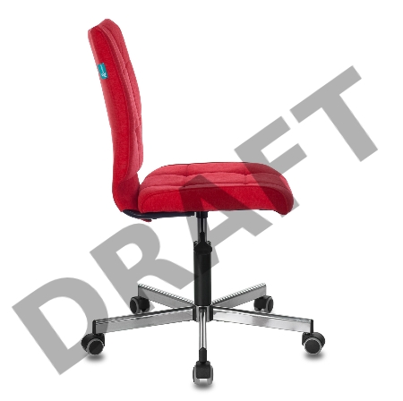 Кресло Бюрократ CH-330M/VELV88 красный Velvet 88 крестовина металл