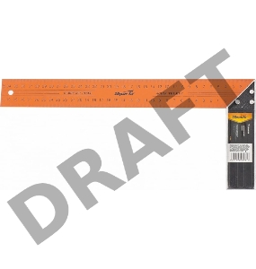 Угольник, 350 мм, металлический// Sparta