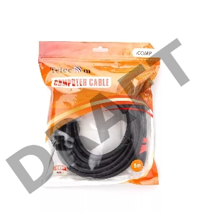Кабель HDMI-19M --- HDMI-19M ver 2.0 4K*60Hz, 5m 2F TELECOM PRO <TCG220F-5M>