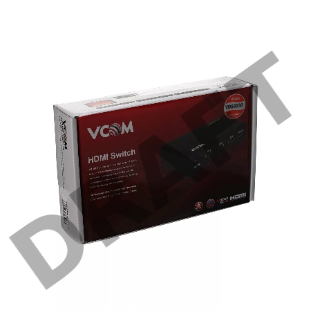 Разветвитель VCOM VDS8030/DD433 Переключатель HDMI 3 =>1