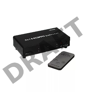 Разветвитель VCOM VDS8030/DD433 Переключатель HDMI 3 =>1