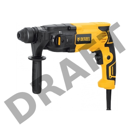 Перфоратор электрический DENZEL RH-650-18 SDS-plus 650 Вт 20 Дж 3 плюс 1 реж 26603 Перфоратор электрический DENZEL RH-650-18 SDS-plus 650 Вт 20 Дж 3 плюс 1 реж 26603