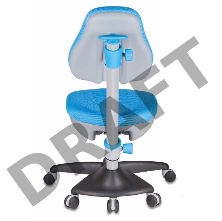 Кресло детское Бюрократ KD-2/BL/TW-55 светло-голубой TW-55