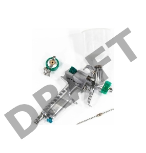 Краскопульт пневматический STELS ag 810 hvlp 57361  гравитационный сопло 0.8мм и 1мм