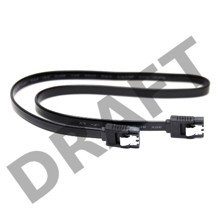 Кабель 5bites SATA2-750S-BK SATA / V2.0 / 0.5M / BLACK