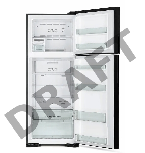 Холодильник Hitachi R-VG540PUC7 GBK черное стекло (двухкамерный)