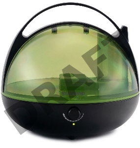 Увлажнитель воздуха Starwind SHC3415 25Вт (ультразвуковой) черный/зеленый