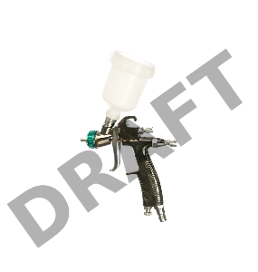 Краскопульт пневматический STELS ag 970 lvlp 57369  профессиональный гравитационный