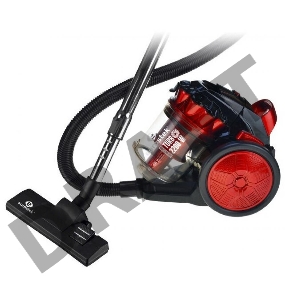 Пылесос EUROSTEK EVC-3002 без мешка МУЛЬТИ-Циклон Максимальная мощность 2200 Вт., мощность всасывания 400 Вт., регулировка мощности всасывания, технология МУЛЬТИ-ЦИКЛОН, телескопическая металлическая трубка и щетка для пола, объем пылесборника 2,5 литра, 