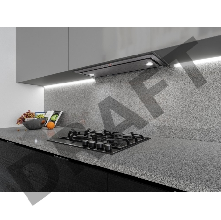 Вытяжка встраиваемая Krona Monika 900 нержавеющая сталь управление: кнопочное (1 мотор)