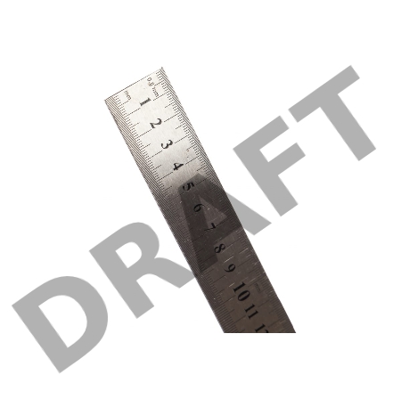 Линейка измерительная, 500 мм, металлическая// Sparta