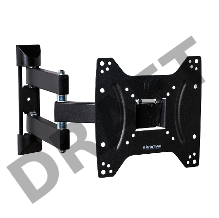 Кронштейн Kromax DIX-22 black для TV 15