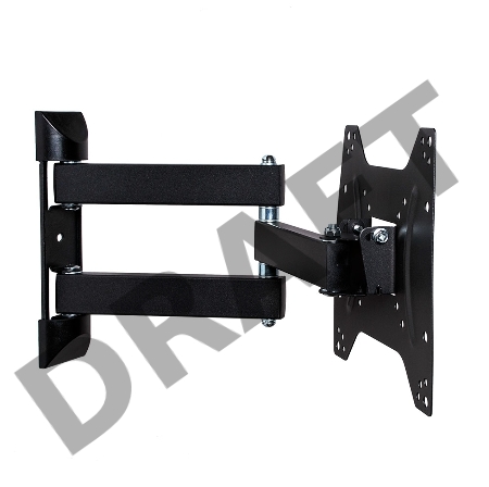 Кронштейн Kromax DIX-22 black для TV 15