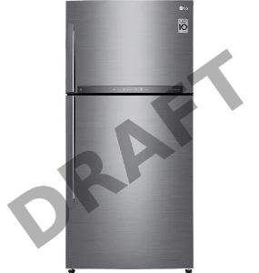 Холодильник LG GR-H802HMHZ нержавеющая сталь (двухкамерный)