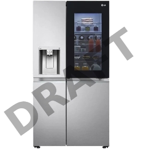 Холодильник LG GC-X257CAEC черный (трехкамерный)