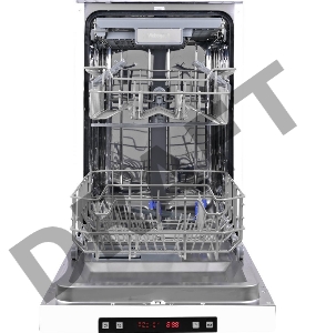 Посудомоечная машина Weissgauff DW 4035 белый (узкая)