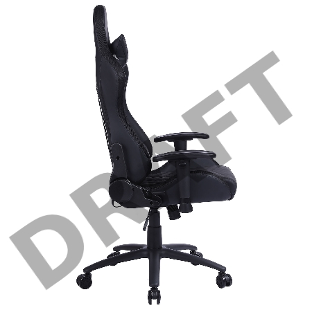 Кресло игровое Cactus CS-CHR-0099BL черный сиденье черный эко.кожа с подголов. крестовина металл пластик черный