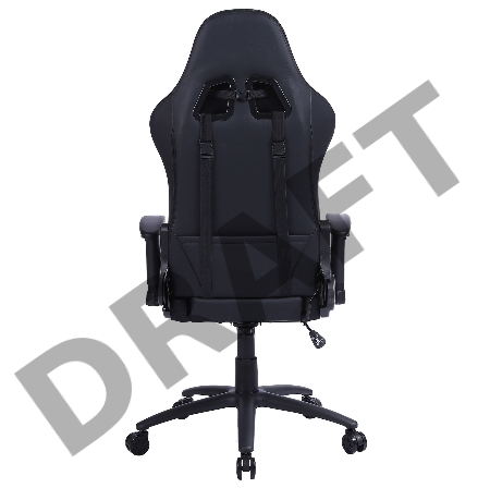 Кресло игровое Cactus CS-CHR-0099BL черный сиденье черный эко.кожа с подголов. крестовина металл пластик черный