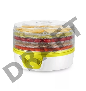 Сушка для фруктов и овощей Kitfort КТ-1935-2 5под. 245Вт белый