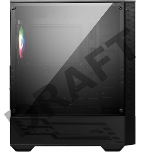 Корпус MSI MAG FORGE 110R 2xUSB 3.0, 1x120mm ARGB Fan, Acrylic Window, Brown box (883331)