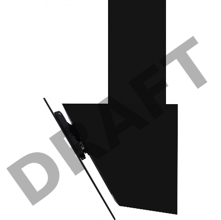 Вытяжка Weissgauff Наклонная, 60см, 1000 м3, периметральное всасывание, поверхность:закаленное стекло, сенсорное управление, черная