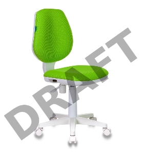 Кресло детское Бюрократ CH-W213/TW-18 салатовый TW-18 (пластик белый)