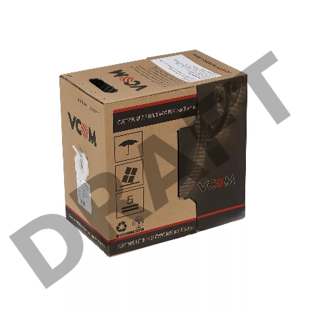 Кабель VCOM UTP 4 пары кат.5е (бухта 305м) p/n:VNC1100