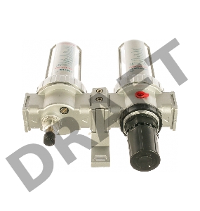 Набор аксессуаров KRAFTOOL INDUSTRIE QUALITAT 06505  для пневмосистем: манометр. влагоотделитель.