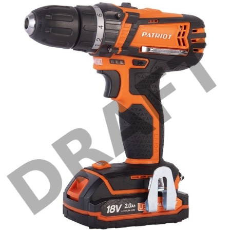 Дрель-шуруповерт Patriot BR 181UES аккум. патрон:быстрозажимной (кейс в комплекте)