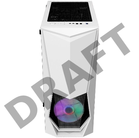 Корпус 1STPLAYER DK-3 WHITE / ATX, tempered glass / 3x 120mm LED fans inc. / DK-3-WH-3G6