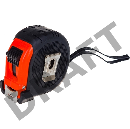 Рулетка Elastica, 7.5 м х 24 мм, обрезиненный корпус// Sparta