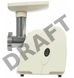 Мясорубка Аксион М 31.01 светло-бежевый корпус, 1500 Вт, произ. 100 кг/час, ф-ция реверс, отсек для хранения принадлежностей