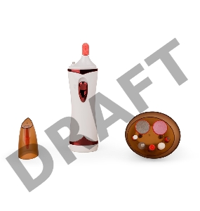 Педикюрный набор Polaris PNF 1009 насадок в компл.:9шт (подсветка) белый