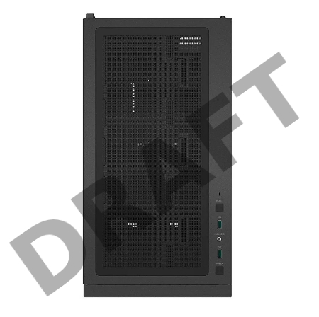 Корпус Deepcool CH510 без БП, боковое окно (закаленное стекло), 1x120мм вентилятор сзади, черный, ATX