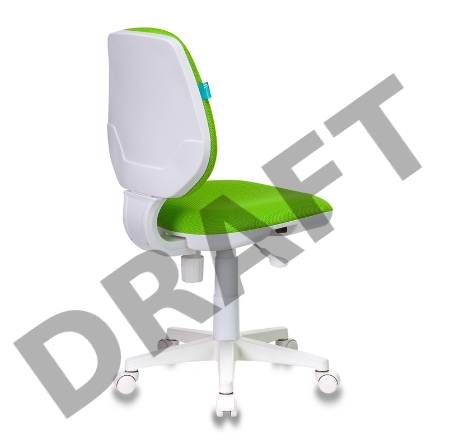 Кресло детское Бюрократ CH-W213/TW-18 салатовый TW-18 (пластик белый)