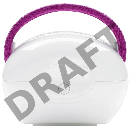 Массажер Medisana AC 855 белый/розовый