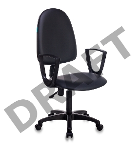 Кресло Бюрократ CH-1300N/OR-16 черный Престиж+ искусственная кожа