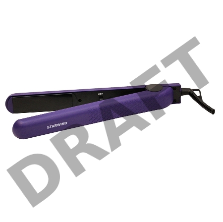 Выпрямитель Starwind SHE5501 25Вт фиолетовый (макс.темп.:200С)