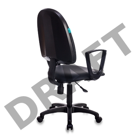 Кресло Бюрократ CH-1300N/OR-16 черный Престиж+ искусственная кожа