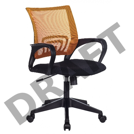 Кресло Бюрократ CH-695N/OR/TW-11 спинка сетка оранжевый TW-38-3 сиденье черный TW-11 Кресло Бюрократ CH-695N/OR/TW-11 спинка сетка оранжевый TW-38-3 сиденье черный TW-11